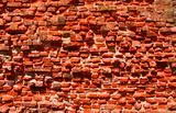 ruined brick wall