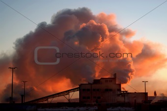 Global Warming Factory at Dawn 2