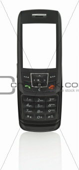 mobile phone with hollow screen