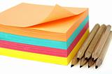 Stack of post-it