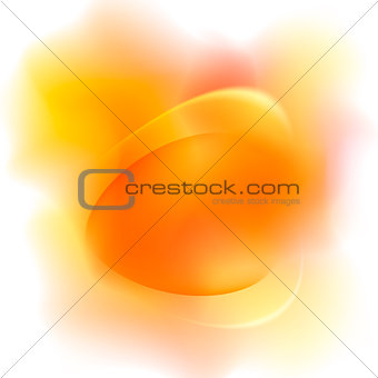 Yellow abstract blurred background