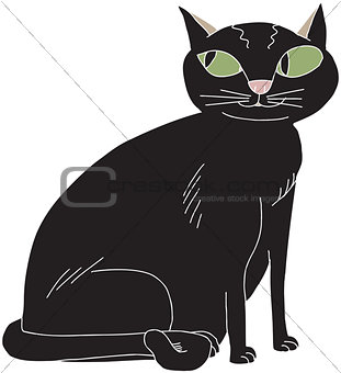 Cute Black Cat