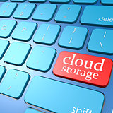 Cloud storage keyboard