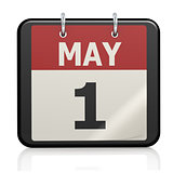 May 1, Labour day calendar