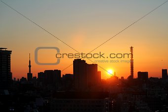 Sunrise Over Tokyo