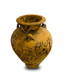 Ancient Greek Vase Isolated
