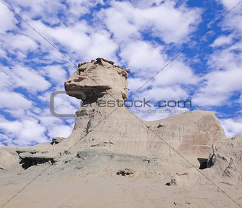 So called "Sphinx" rock fomation.