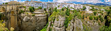 Ronda Panoramic view over Puente Nuevo and city