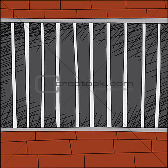 Empty Cartoon Cage