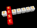 best service cross word