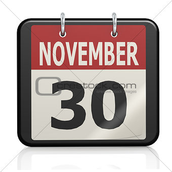 November 30, St. Andrew s Day calendar