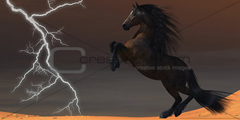 Desert Lightning Horse