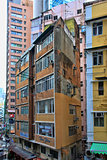 Old residential building in Hong Kong