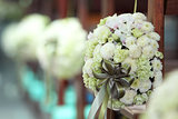 Closeup bouquet flowers