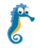 seahorse cartoon