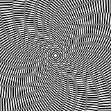Illusion of rotation movement. Abstract op art background.
