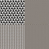Set of seamless textures patterned 