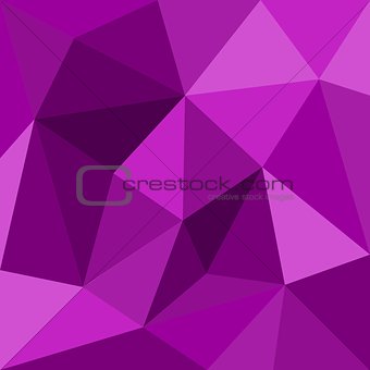 Pastel violet triangle vector flat surface background