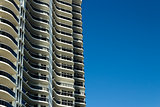 Modern condominium tower 