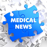 Medical News on Blue Puzzle.