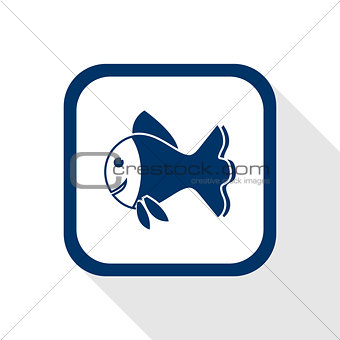 fish flat icon
