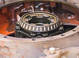 Close-up Inside of gearbox
