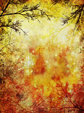 Grunge autumnal background