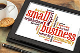 small business word cloud