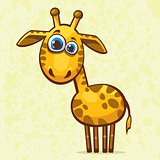 Cartoon giraffe.