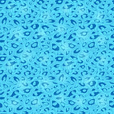 Blue Cheetah Seamless Background