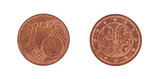 One euro cents coin
