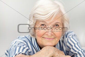 Senior woman portrait  V