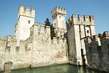 Sirmione, old castle on the Garda lake