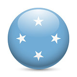 Round glossy icon of Micronesia