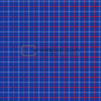 Seamless mesh pattern over blue
