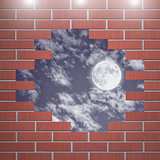 Background of brick wall texture.