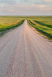 rural road in Colorado prairie