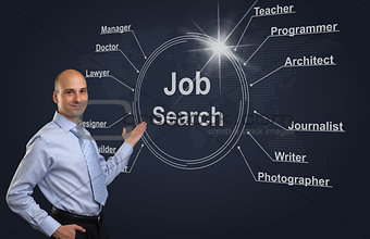 job search concept