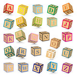 Vector alphabet blocks