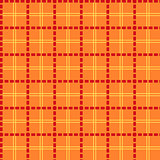 Bright orange seamless mesh pattern