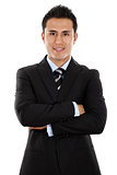 Young Hispanic Businessman
