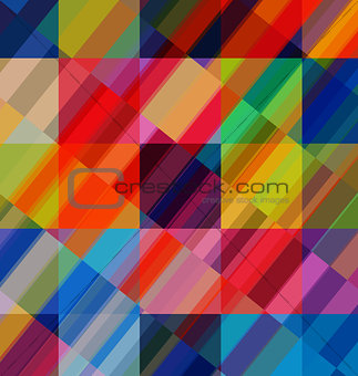 Abstract multicolored overlay backdrop