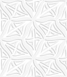 Rhombuses white layered seamless