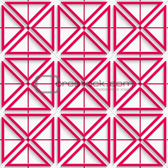 Seamless pink net  background