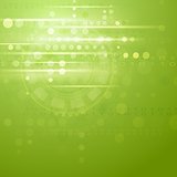Green hi-tech vector background
