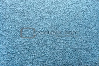 artificial leather fabric of blue color