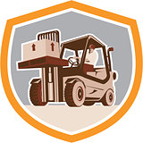 Forklift Truck Materials Handling Logistics Shield