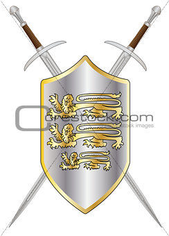 Crossed Swords and Shield