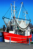 Fishing boat in the harbour