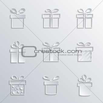 present boxes 
